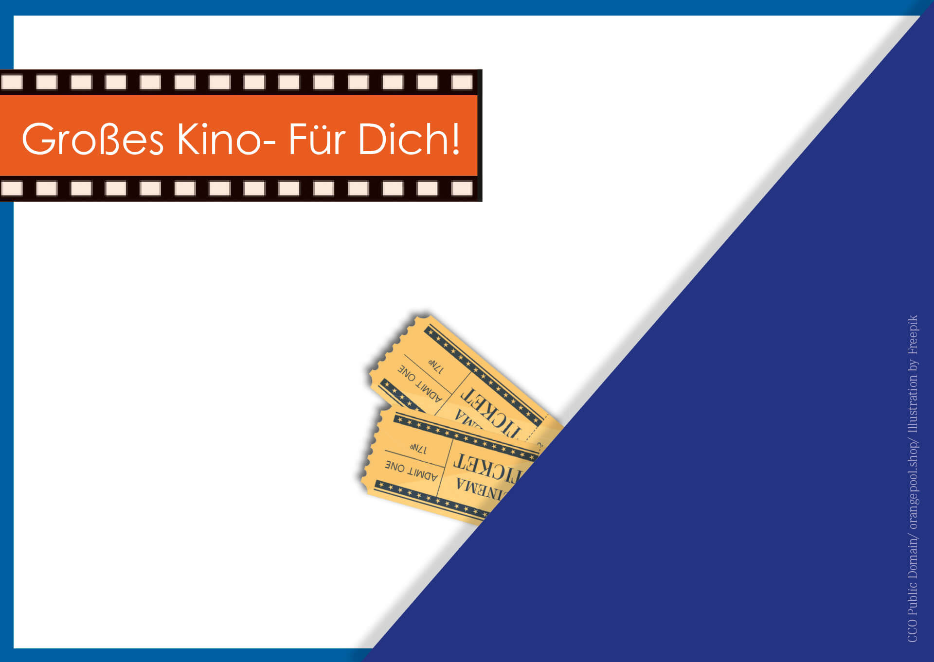 Geschenkgutschein Kino Kostenlose Vorlage Zum Download