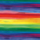 Geschenkpapier Regenbogen gestreift 250 m x 70 cm