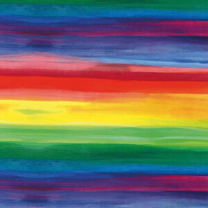 Geschenkpapier Regenbogen gestreift, 250 m x 50 cm