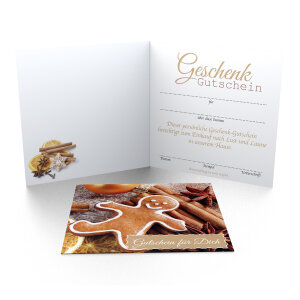 Geschenkgutschein Lebkuchen