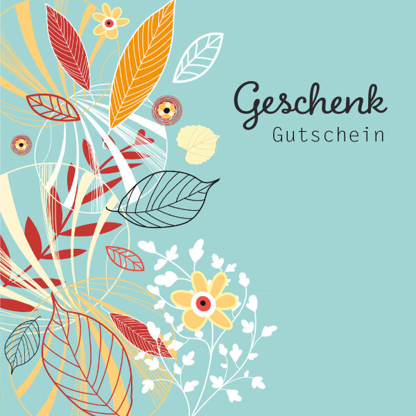 Geschenkgutschein Canada blue